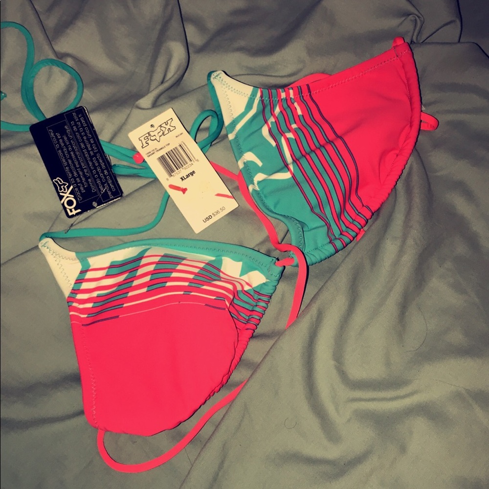 Fox bikini top